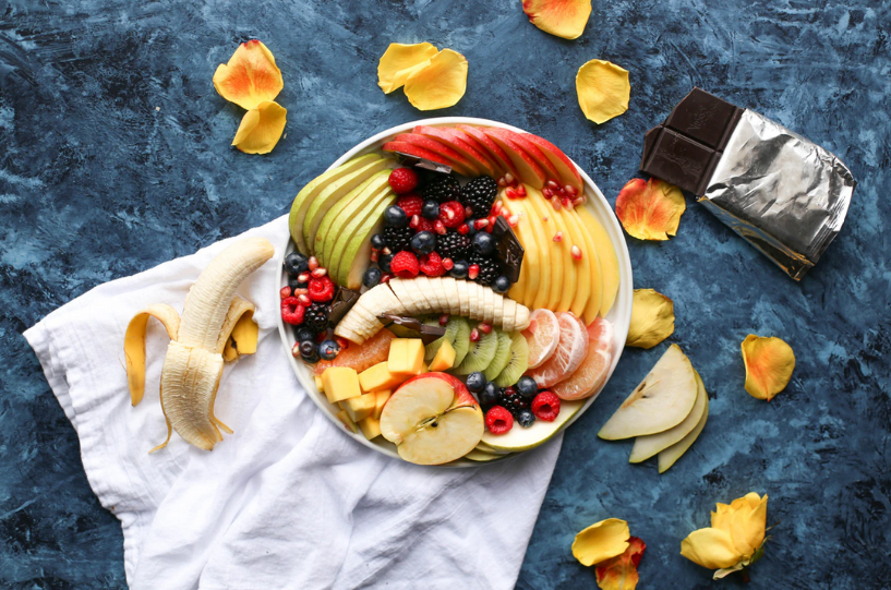 Assiette de fruits