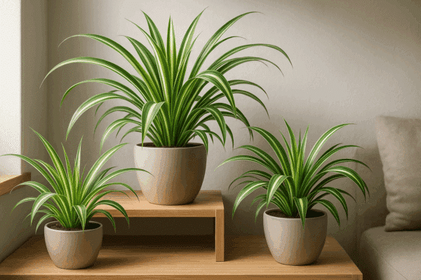 Chlorophytum (plante araignée) : purification d’air, bienfaits et entretien